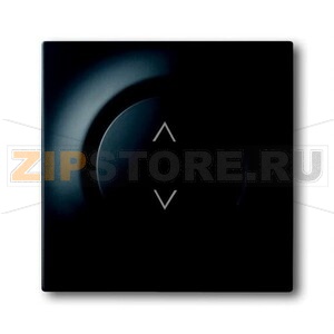 Клавиша для механизма электронного выключателя, чёрный бархат ABB 2CKA006430A0381 