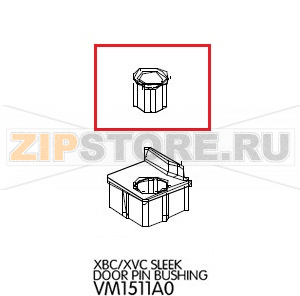 Grooved door pin bushing Unox XBC 605 Grooved door pin bushing Unox XBC 605Запчасть на деталировке под номером: 107Название запчасти на английском языке: Grooved door pin bushing Unox XBC 605