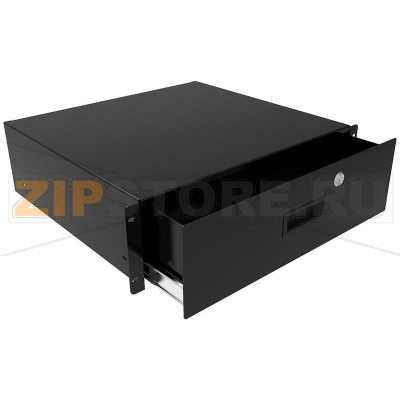 Лоток выдвижной 133x483x559 мм, материал: сталь, черный, 1 шт Hammond RDRW1900522BK1 