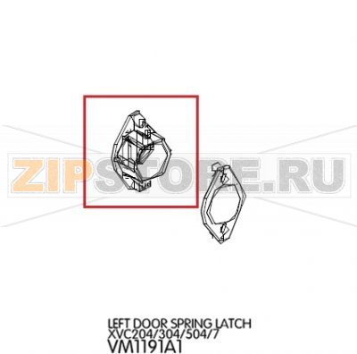 Left door spring latch Unox XVC 315G Left door spring latch Unox XVC 315GЗапчасть на деталировке под номером: 74Название запчасти на английском языке: Left door spring latch Unox XVC 315G