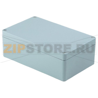 Корпус алюминиевый 260x91x160 мм, серый, 1 шт Weidmüller KLIPPON K61 RAL7001 
