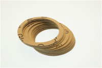 SPESSORE CARTA ø 66x58x0,8 mm 20 PEZZI