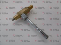 RUBINETTO ACQUA 3/8M CON TUBO SNODATO