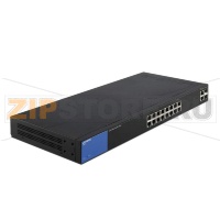Linksys 18-портовый коммутатор, Gigabit, Smart
