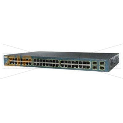 Коммутатор 48xFE (PoE), 4xSFP, IP Base Cisco WS-C3560-48PS-S 