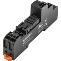 Цоколь с пружинными зажимами для 1 контактных реле RFT, 16A Shenler SRU05-S