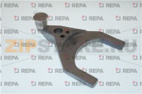 Lower fork painted stainless