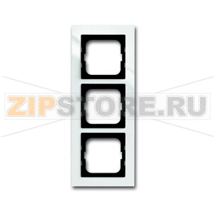 Рамка трехместная, белая ABB 2CKA001754A4333 