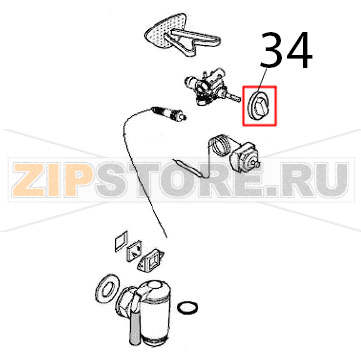 Drain cock knob Angelo Po 1A1PI2G Drain cock knob Angelo Po 1A1PI2GЗапчасть на деталировке под номером: 34