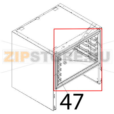 Frame trim Angelo Po DS31 Frame trim Angelo Po DS31Запчасть на деталировке под номером: 47