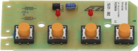 SCHEDA ELETTRONICA 4 TASTI 82x40 mm
