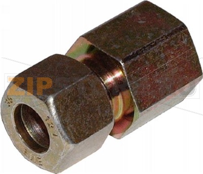 Tube fitting 12 mm inside - 3/8 inside 