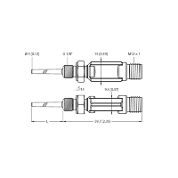 Датчик температуры Turck TTM-103A-G1/8-LIUPN-H1140-L024