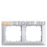 DELTA LINE АЛЮМИНЕВЫЙ МЕТАЛЛИК РАМКА 2-МЕСТНАЯ 151X80MM ГОРИЗОНТАЛЬНАЯ С ПОЛЕМ ДЛЯ НАДПИСИ Siemens 5TG2552-4