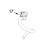 Hook, Dough KitchenAid 5KSM7580X