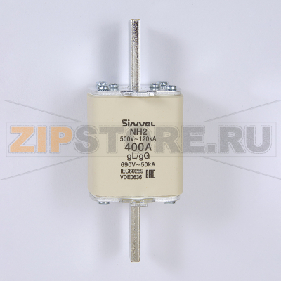 Предохранитель ножевой 400 A, тип 37, габарит 2, gG Sinvel FNH2-400 