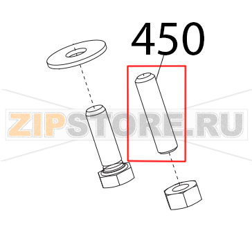 Vite senza testa CE DIN913, M5x20 Sirman Mirra 300 Y09 Vite senza testa CE DIN913, M5x20 Sirman Mirra 300 Y09Запчасть на деталировке под номером: 450