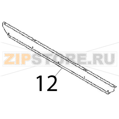 Profilo tenuta sup. Angelo Po 2G1PE2E Profilo tenuta sup. Angelo Po 2G1PE2EЗапчасть на деталировке под номером: 12