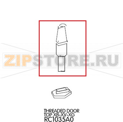 Threaded door top XB-XV-XG Unox XB 803 Threaded door top XB-XV-XG Unox XB 803Запчасть на деталировке под номером: 62Название запчасти на английском языке: Threaded door top XB-XV-XG Unox XB 803