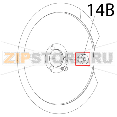 Esagono esterno stamp. lama Sirman Mirra 250 C Esagono esterno stamp. lama Sirman Mirra 250 CЗапчасть на деталировке под номером: 14B