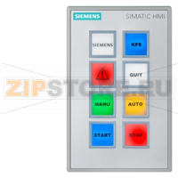 КНОПОЧНАЯ ПАНЕЛЬ KP8 PN ДЛЯ PROFINET, 8 КЛАВИШ С КОРОТКИМ ХОДОМ И МНОГОЦВЕТНОЙ СВЕТОДИОДНОЙ ПОДСВЕТКОЙ, 8 НАСТРАИВАЕМЫХ DI/DO, ПИТАНИЕ =24 В (ПРОХОДНОЕ ПОДКЛЮЧЕНИЕ) Siemens 6AV3688-3AY36-0AX0