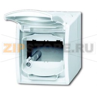 Корпус с полем для надписи, IP44, белый ABB 2CKA001724A4264