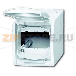 Корпус с полем для надписи, IP44, белый ABB 2CKA001724A4264 