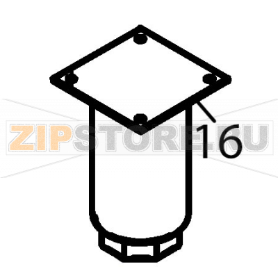 Regulable leg Fagor VG-101 Regulable leg Fagor VG-101Запчасть на деталировке под номером: 16Название запчасти Fagor на английском языке: Regulable leg VG-101.
