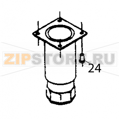 Rivet Ø4,8 Fagor ECO-120 Rivet Ø4,8 Fagor ECO-120Запчасть на деталировке под номером: 24Название запчасти Fagor на английском языке: Rivet Ø4,8 ECO-120.