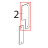 Blind plate Toshiba TEC B-SX4T-GS10/20-QQ