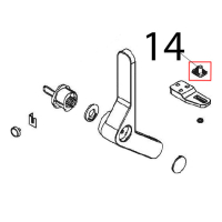 Bottom door support Angelo Po FX61E2