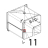 Tappo per tubo DI scarico inox C.T. Unox XVC 204
