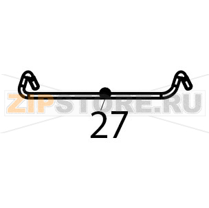 Support for basket Tecnoinox FR70E7 Support for basket Tecnoinox FR70E7Запчасть на деталировке под номером: 27