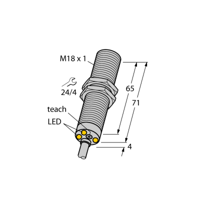 Датчик индуктивный Turck DTBI5U-M18E-AP4X3 