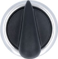 KNOB NARDI TYPE BLACK ø 47 mm