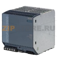 SITOP PSU3800 24V/30-40A, стабилизированный блок питания, вход: 3х-фазный ~400-500 В, выход: =24 В/30-40 А, оптимизирован для зарядки батарей Siemens 6EP3437-8UB00-0AY0