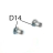 Tapping screw, f, zn, 3*8, tap III Godex T10