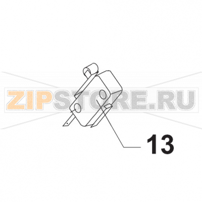 Микровыключатель Bear Varimixer AR40 VL-1S                                                             Микровыключатель Bear Varimixer AR40 VL-1SЗапчасть на сборочном чертеже под номером: 13Название запчасти на датском&nbsp;языке: Microswitch Bear Varimixer AR40 VL-1S
