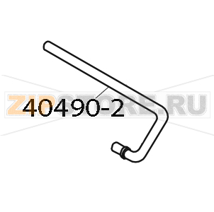 Ribbon take-up hook Zebra 105SE Ribbon take-up hook Zebra 105SEЗапчасть на деталировке под номером: 40490-2