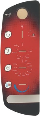 ЭЛЕКТРОННАЯ ПАНЕЛЬ КРАСНАЯ 
