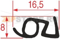 УПЛОТНИТЕЛЬНАЯ РЕЗИНА ДЛЯ ПЕЧИ