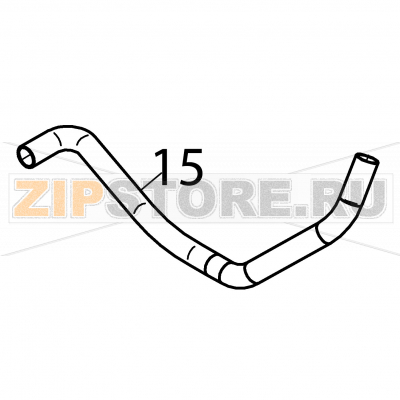 Black rubber pipe D 17x10 Fagor CO-502 B DD Black rubber pipe D 17x10 Fagor CO-502 B DDЗапчасть на деталировке под номером: 15Название запчасти Fagor на английском языке: Black rubber pipe D 17x10 CO-502 B DD.