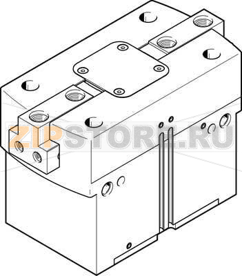 Микрозахват параллельный Festo HGPT-80-A-B-F-G1 
