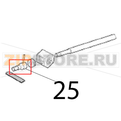 Bearing shaft Angelo Po 1G1BR1G Bearing shaft Angelo Po 1G1BR1GЗапчасть на деталировке под номером: 25