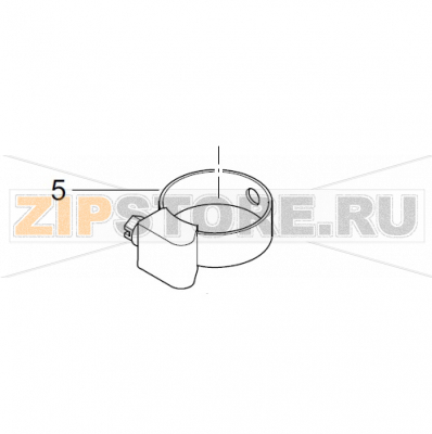 Schlauchschelle; D32-52X12 Winterhalter UC-M Schlauchschelle; D32-52X12 Winterhalter UC-MЗапчасть на деталировке под номером: 5Название запчасти на немецком языке: Schlauchschelle; D32-52X12 Winterhalter UC-M