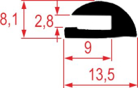 GUARNIZIONE VETRO FORNO