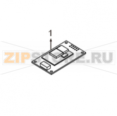 Bluetooth control board TSC Alpha-3R Bluetooth control board TSC Alpha-3RЗапчасть на сборочном чертеже под номером: 1Название запчасти на английском языке: Bluetooth control board TSC Alpha-3R