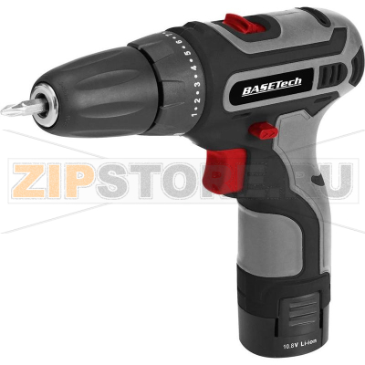 Шуруповерт аккумуляторный 10.8 В, 1.5 Ач, Li-Ion, аккумулятор Basetech 1429464 