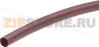 HOSE RED SILICONE WITH GLAS SHEATH