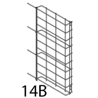 Supporto laterale dx/sx 1/1GN Tecnoeka KF 1010 EV UD